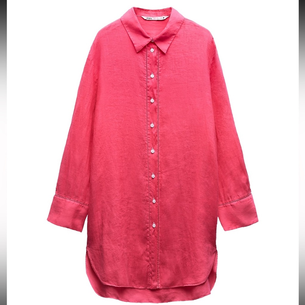 ZARA Linen Tunic